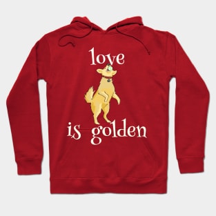 Love is golden Hoodie